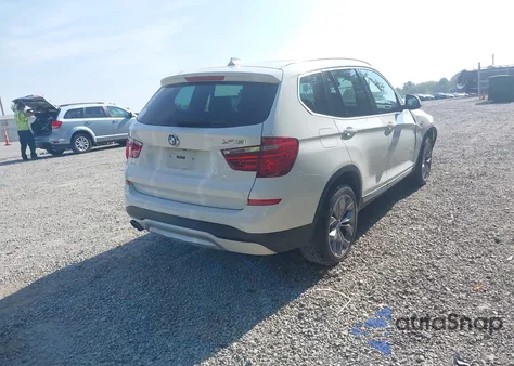 2017 BMW X3 xDrive28I from USA, damaged, VIN 5UXWX9C37H0T24363